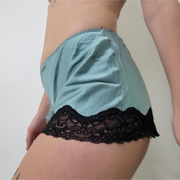 Samantha Change Classic Silk Tap Shorts - Clearwater - M - Picture 5 of 6